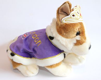 Corgi soft toy