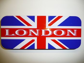 Union jack pencil tin